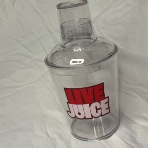 Live Nation Mix Drink Live Juice Shaker ‎ With The Shot Glass